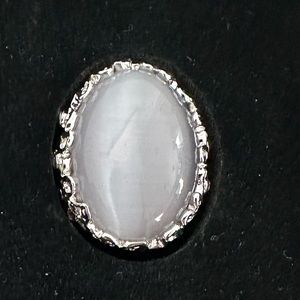 St John oval costume jewelry ring.